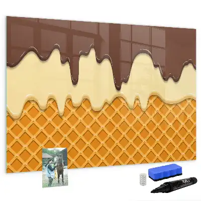 Lavagna magnetica per disegnare modello Gelato
