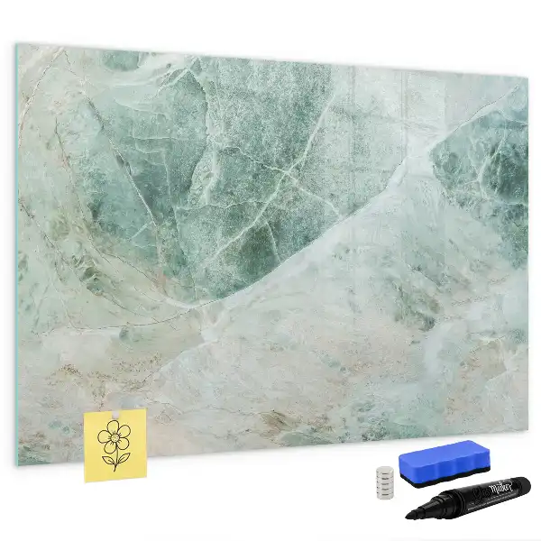 Lavagna magnetica per disegnare con superficie effetto marmo