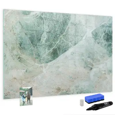 Lavagna magnetica per disegnare con superficie effetto marmo