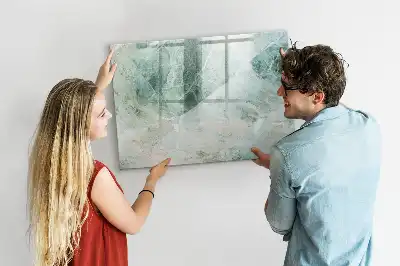 Lavagna magnetica per disegnare con superficie effetto marmo