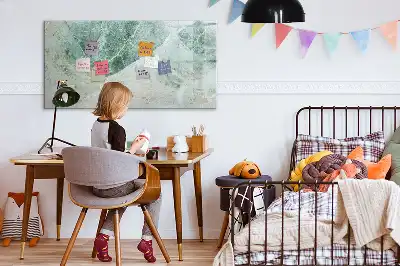 Lavagna magnetica per disegnare con superficie effetto marmo