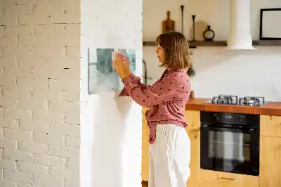 Lavagna magnetica per disegnare con superficie effetto marmo