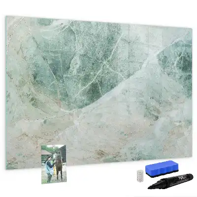 Lavagna magnetica per disegnare con superficie effetto marmo