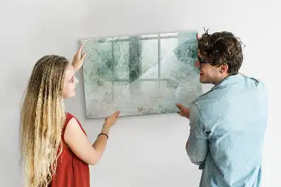 Lavagna magnetica per disegnare con superficie effetto marmo