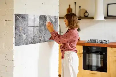 Lavagna magnetica per scrivere con motivo marmorizzato