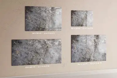 Lavagna magnetica per scrivere con motivo marmorizzato