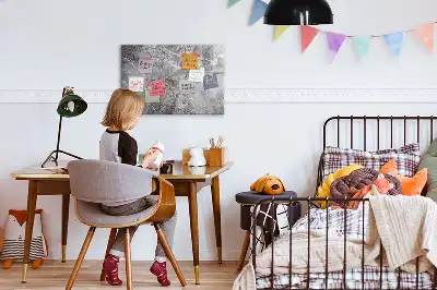 Lavagna magnetica per scrivere con motivo marmorizzato