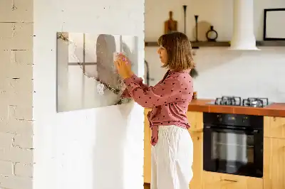 Lavagna magnetica per disegnare motivo in marmo dorato