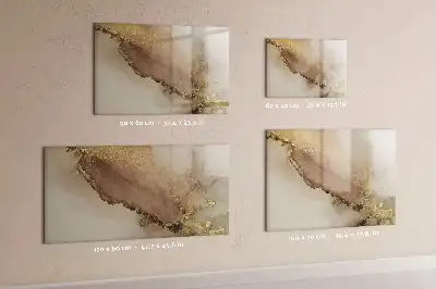 Lavagna magnetica per disegnare motivo in marmo dorato
