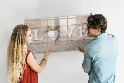 Lavagna magnetica per disegnare modello Testo Amore