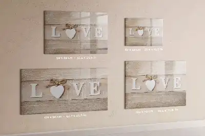 Lavagna magnetica per disegnare modello Testo Amore