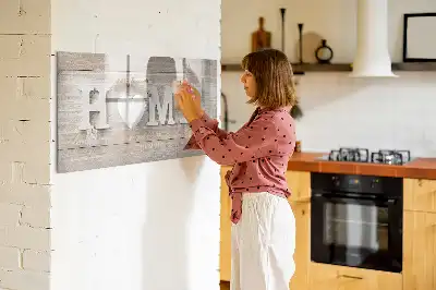 Lavagna magnetica per disegnare di marca Testo Casa