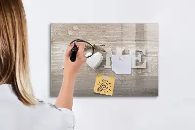 Lavagna magnetica per disegnare di marca Testo Casa