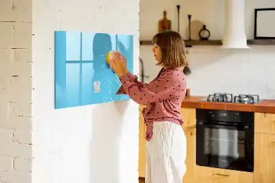 Lavagna magnetica per scrivere con motivo a lampadina
