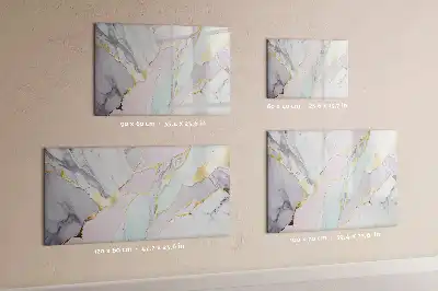 Lavagna magnetica per disegnare con motivo marmorizzato