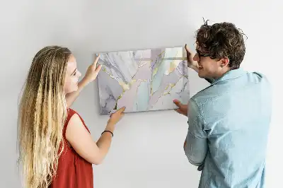 Lavagna magnetica per disegnare con motivo marmorizzato