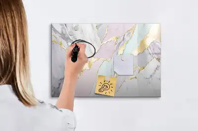 Lavagna magnetica per disegnare con motivo marmorizzato