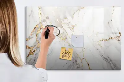 Lavagna magnetica per disegnare motivo marmo decorativo