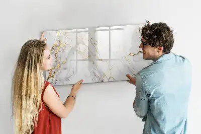 Lavagna magnetica per disegnare motivo marmo decorativo