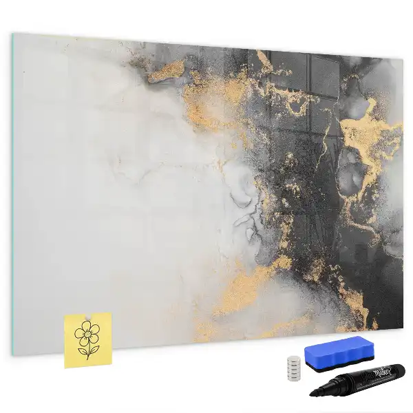 Lavagna magnetica con finitura effetto marmo