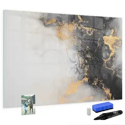 Lavagna magnetica con finitura effetto marmo