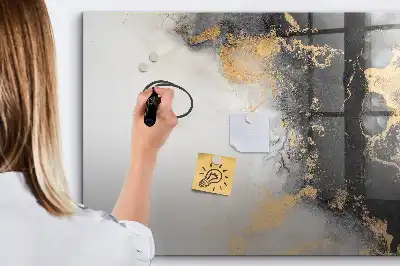 Lavagna magnetica con finitura effetto marmo