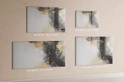 Lavagna magnetica con finitura effetto marmo