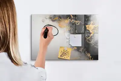 Lavagna magnetica con finitura effetto marmo