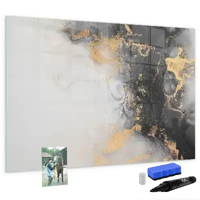 Lavagna magnetica con finitura effetto marmo