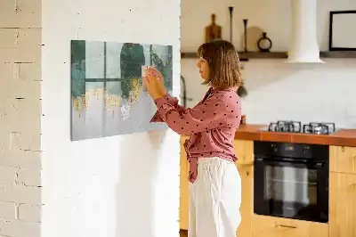 Lavagna magnetica per disegnare motivo decorativo