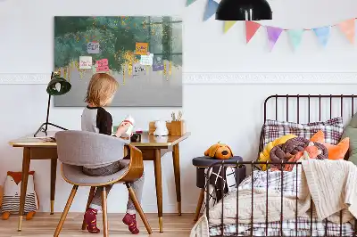 Lavagna magnetica per disegnare motivo decorativo