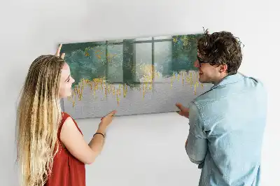 Lavagna magnetica per disegnare motivo decorativo
