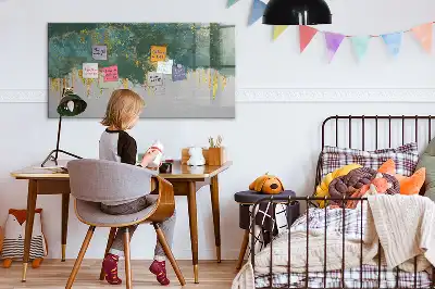 Lavagna magnetica per disegnare motivo decorativo