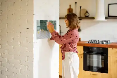 Lavagna magnetica per disegnare motivo decorativo