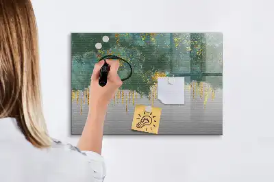 Lavagna magnetica per disegnare motivo decorativo