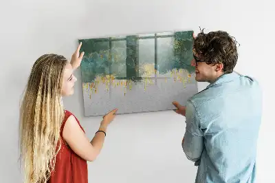Lavagna magnetica per disegnare motivo decorativo
