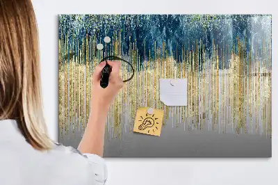 Lavagna magnetica per scrivere con motivo decorativo