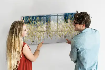 Lavagna magnetica per scrivere con motivo decorativo