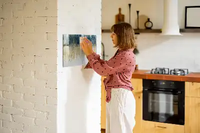 Lavagna magnetica per scrivere con motivo decorativo