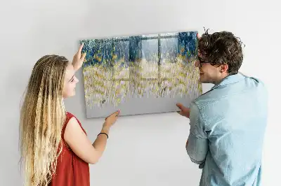 Lavagna magnetica per scrivere con motivo decorativo