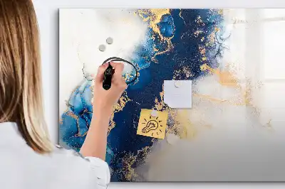 Lavagna magnetica per disegnare con motivo marmorizzato