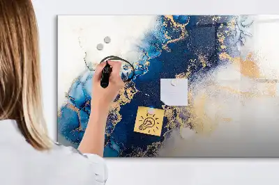 Lavagna magnetica per disegnare con motivo marmorizzato