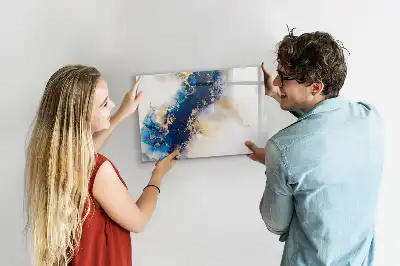 Lavagna magnetica per disegnare con motivo marmorizzato