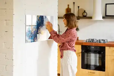 Lavagna magnetica per disegnare con motivo marmorizzato