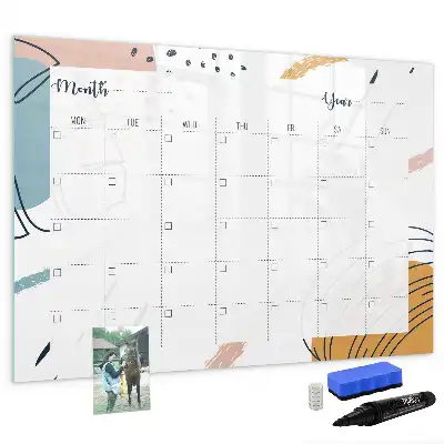 Lavagna magnetica per scrivere organizer per il lavoro