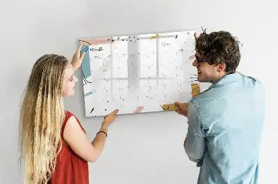 Lavagna magnetica per scrivere organizer per il lavoro