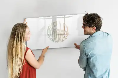 Lavagna magnetica per disegnare motivo benvenuta estate