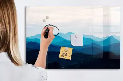 Lavagna magnetica per disegnare con effetti acquerello
