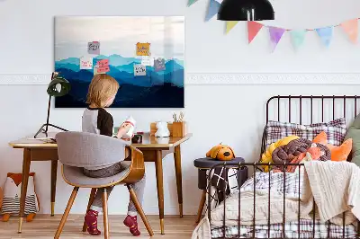 Lavagna magnetica per disegnare con effetti acquerello