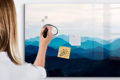 Lavagna magnetica per disegnare con effetti acquerello